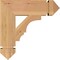 Ekena Millwork Balboa Arts & Crafts Smooth Bracket, Western Red Cedar, 3 1/2"W x 14"D x 14"H BKT04X14X14BOA03SWR - alternate 3